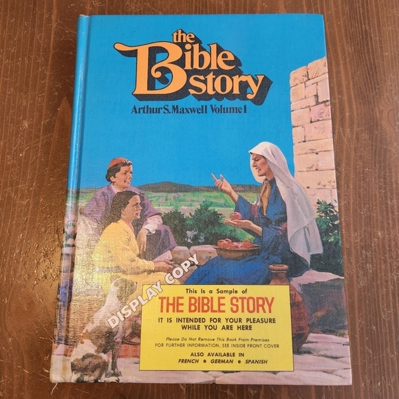 Vtg The Bible Story By Arthur S Maxwell (Vol 1) HC Display/Sample Copy 1976 - Picture 1 of 16